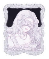 Framed Anime style Bust up